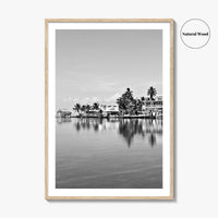 Key West Black and White Fine Art Photo Print, Florida Keys Poster