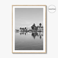 Key West Black and White Fine Art Photo Print, Florida Keys Poster