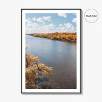 Mississippi River Fine Art Photo Print, Minnesota, USA, Wall Decor Poster