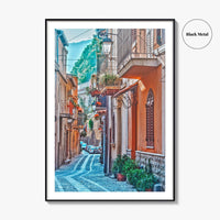 Scilla Fine Art Photo Print, Reggio Calabria Italy Wall Decor Poster