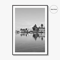 Key West Black and White Fine Art Photo Print, Florida Keys Poster