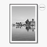 Key West Black and White Fine Art Photo Print, Florida Keys Poster