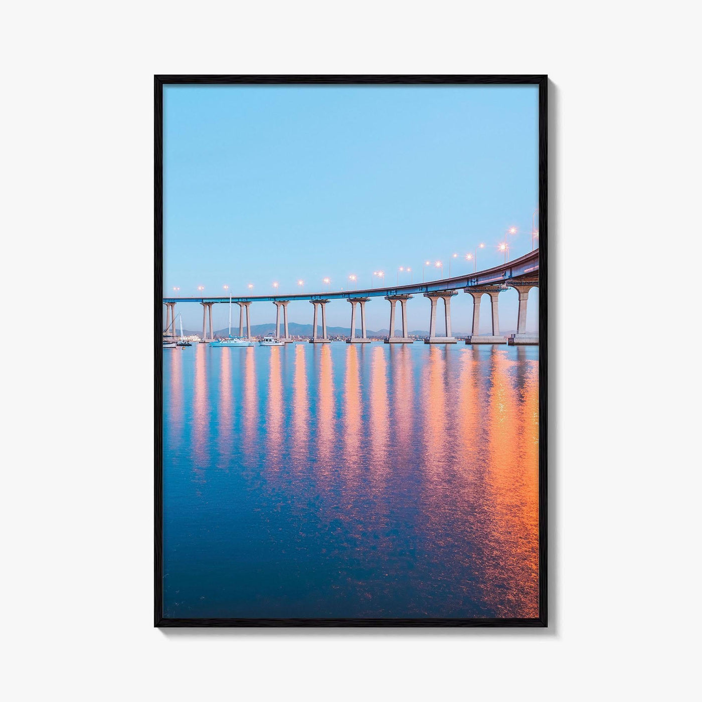 San Diego Fine Art Photo Print, Coronado Bridge, California USA, Wall Poster