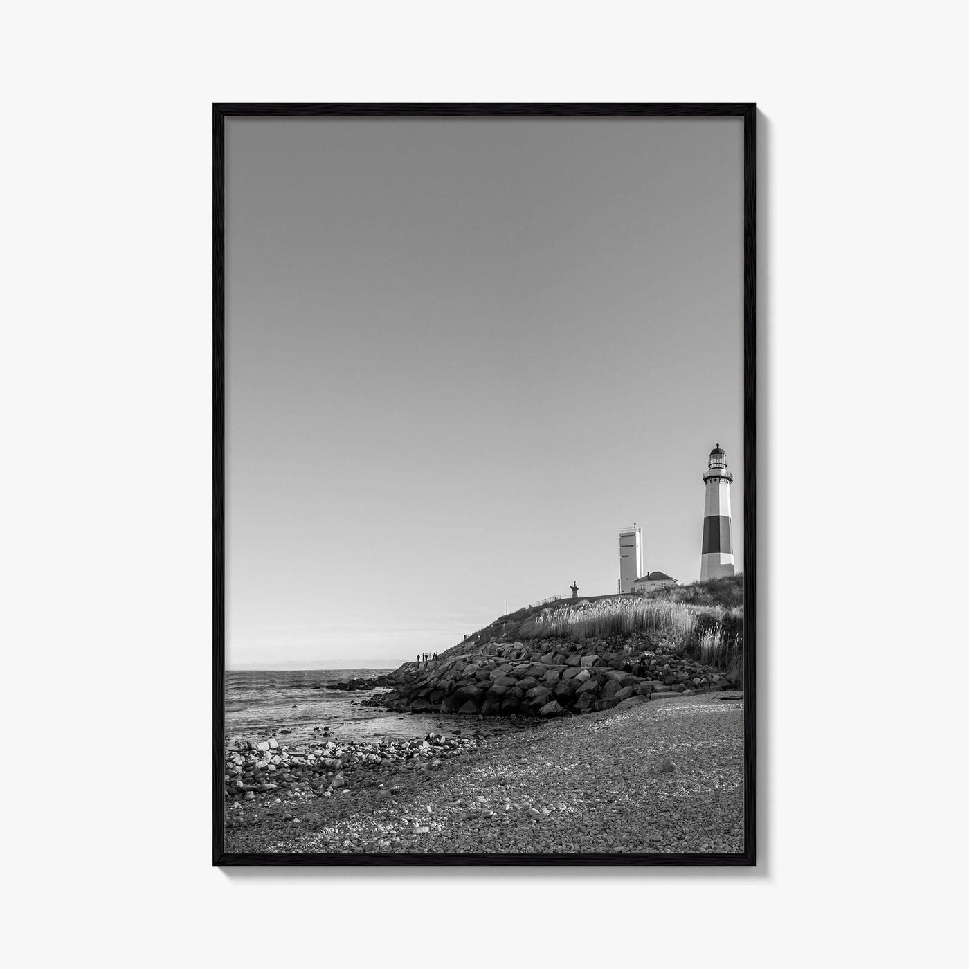 Montauk Black and White Fine Art Photo Print, Hamptons Long Island New York Poster