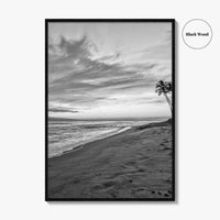Maui Black and White Fine Art Photo Print, Kaanapali Lahaina Hawaii Poster