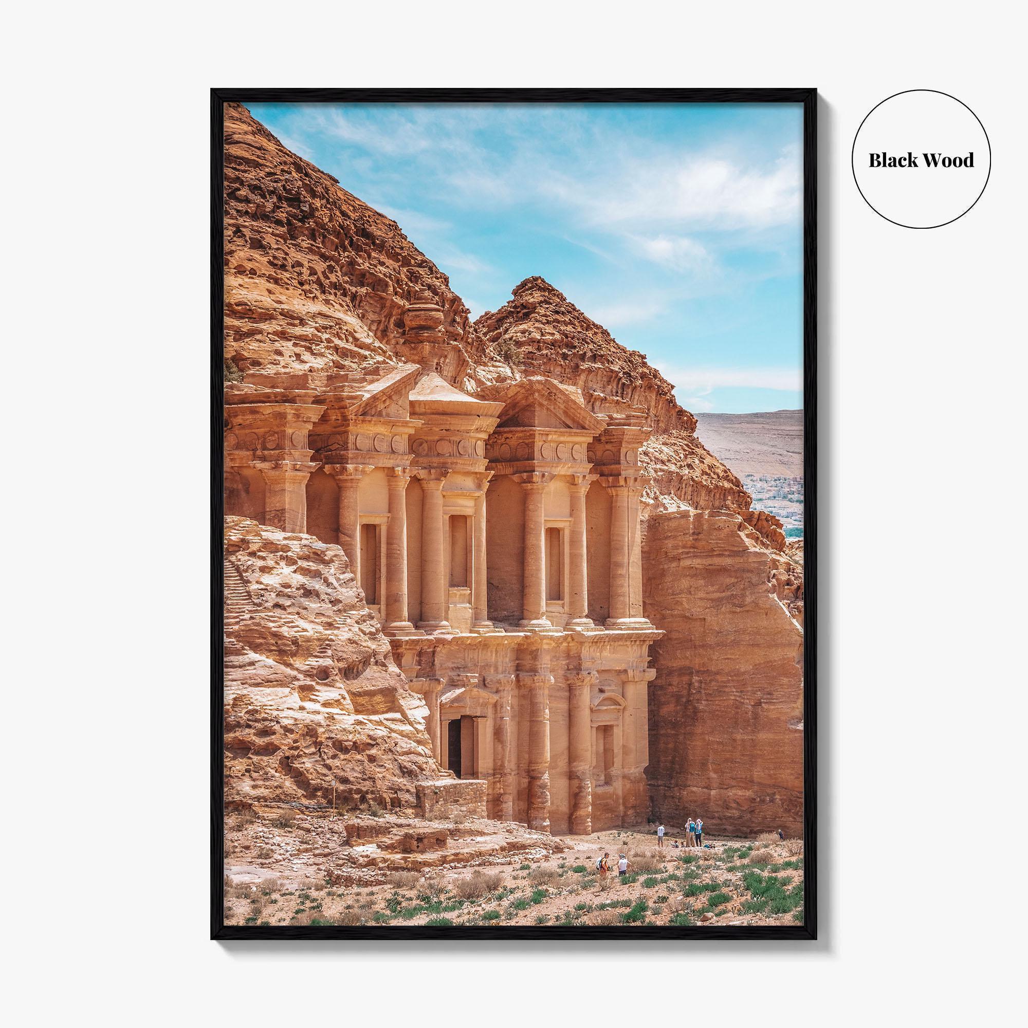 Petra Jordan Fine Art Photo Print, Monastery Ad Deir, Wadi Musa, Poster