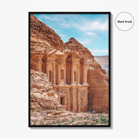 Petra Jordan Fine Art Photo Print, Monastery Ad Deir, Wadi Musa, Poster