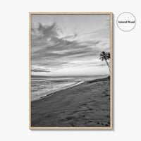 Maui Black and White Fine Art Photo Print, Kaanapali Lahaina Hawaii Poster