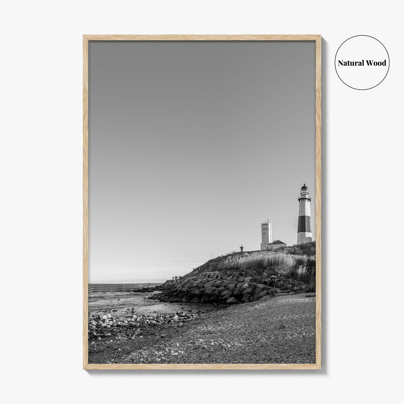 Montauk Black and White Fine Art Photo Print, Hamptons Long Island New York Poster