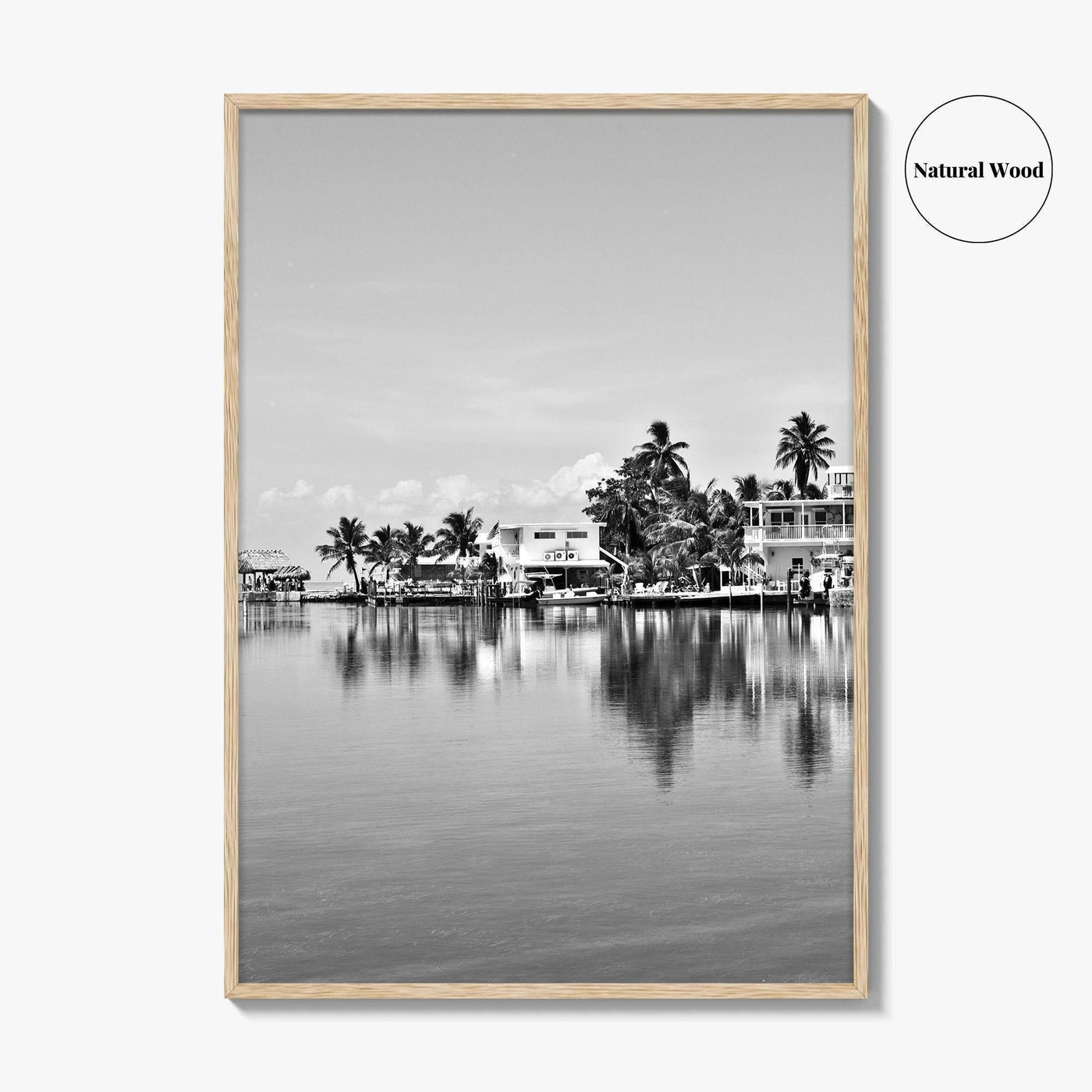 Key West Black and White Fine Art Photo Print, Florida Keys Poster