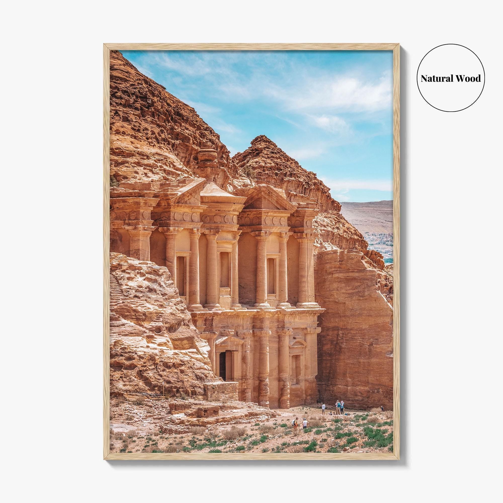 Petra Jordan Fine Art Photo Print, Monastery Ad Deir, Wadi Musa, Poster