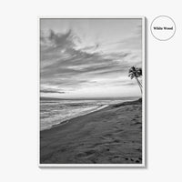 Maui Black and White Fine Art Photo Print, Kaanapali Lahaina Hawaii Poster