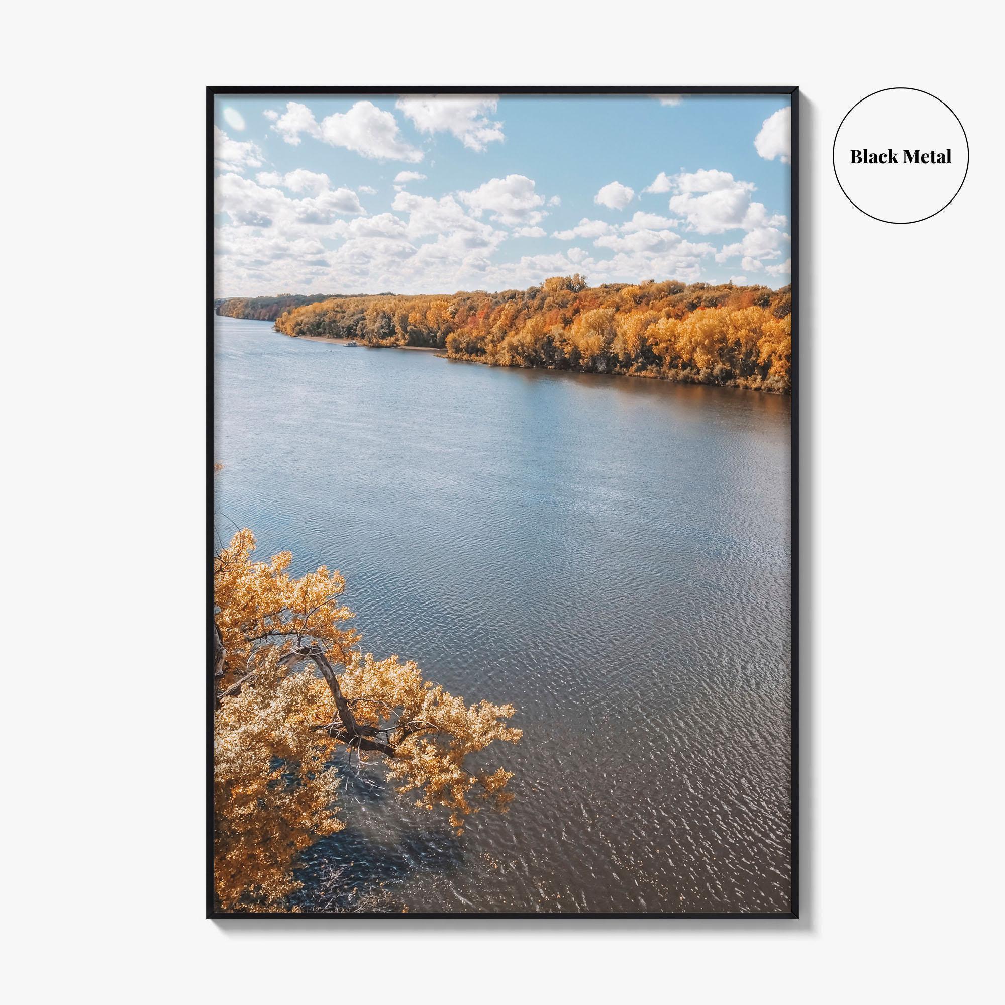 Mississippi River Fine Art Photo Print, Minnesota, USA, Wall Decor Poster