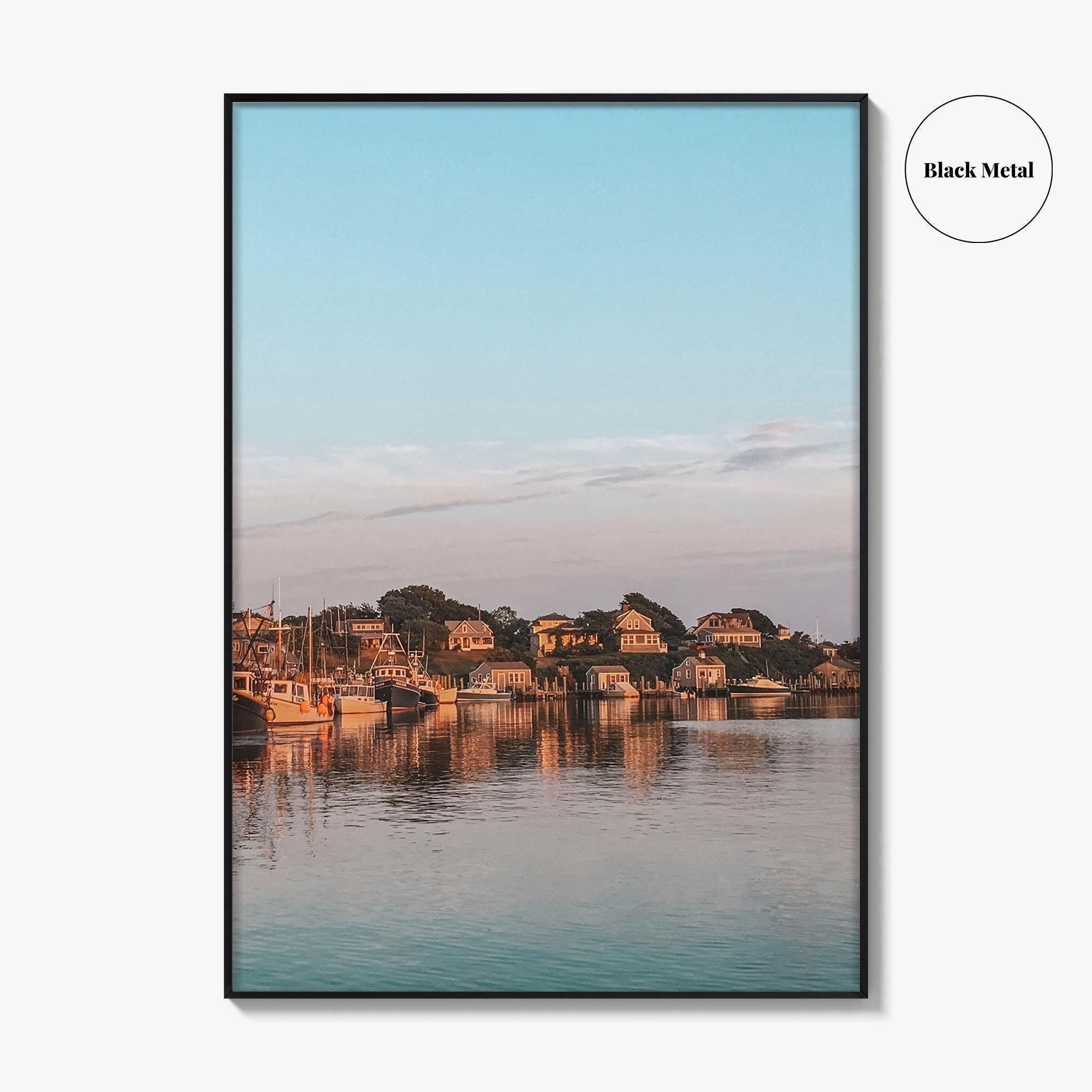 Martha's Vineyard Fine Art Photo Print, Coastline Lighthouse, Massachusetts, USA Wall Decor, New England