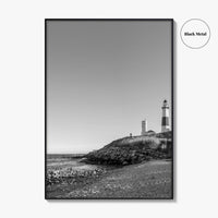 Montauk Black and White Fine Art Photo Print, Hamptons Long Island New York Poster