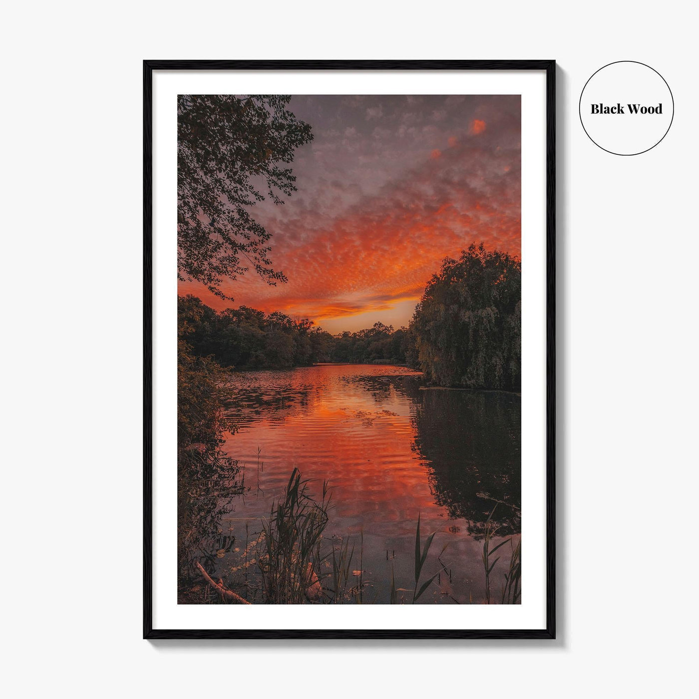Prospect Park Lake Fine Art Photo Print, Brooklyn, New York City, USA, Poster