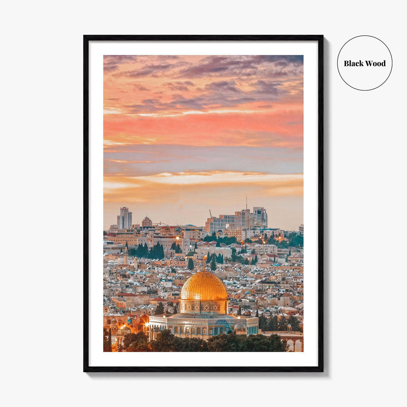 Jerusalem Fine Art Photo Print, Old City Israel Wall Decor Poster