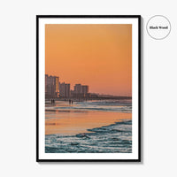 Myrtle Beach Skyline Fine Art Photo Print, South Carolina USA Beachfront Poster