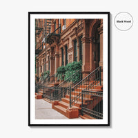Gramercy Park Fine Art Photo Print, Manhattan, NYC, Brownstones Wall Decor, USA