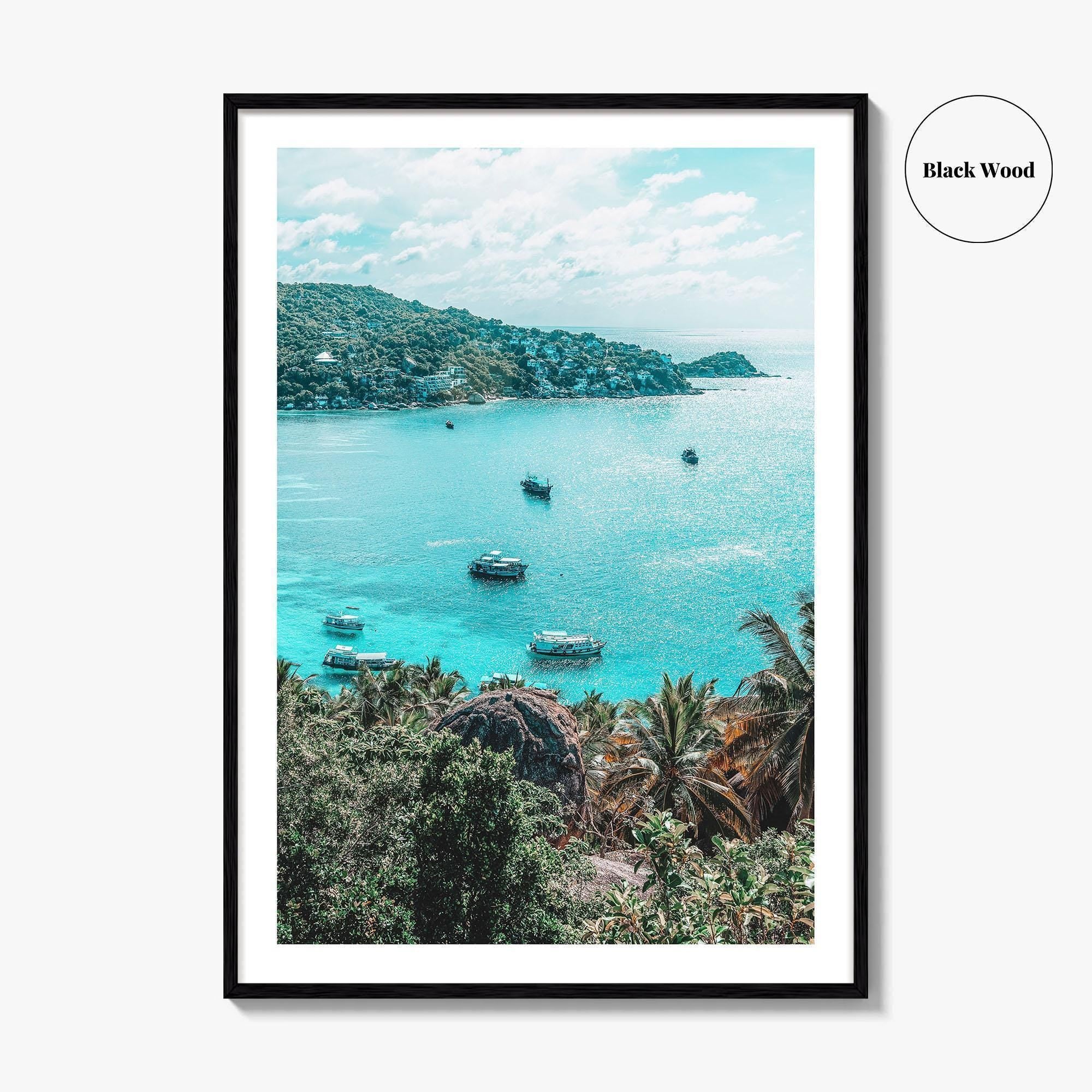 Koh Tao Fine Art Photo Print, Jon Suwan Viewpoint, Thailand Wall Poster