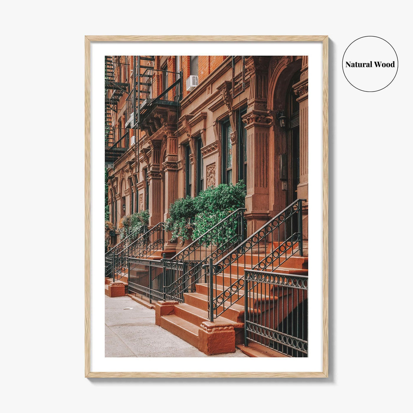 Gramercy Park Fine Art Photo Print, Manhattan, NYC, Brownstones Wall Decor, USA