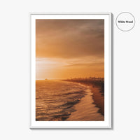 Newport Beach Fine Art Photo Print, Balboa Pier, Orange County California USA Poster