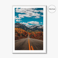 Telluride Fine Art Photo Print, San Juan Mountains, Colorado Poster