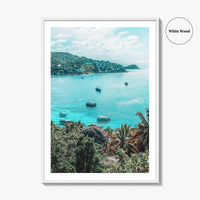 Koh Tao Fine Art Photo Print, Jon Suwan Viewpoint, Thailand Wall Poster