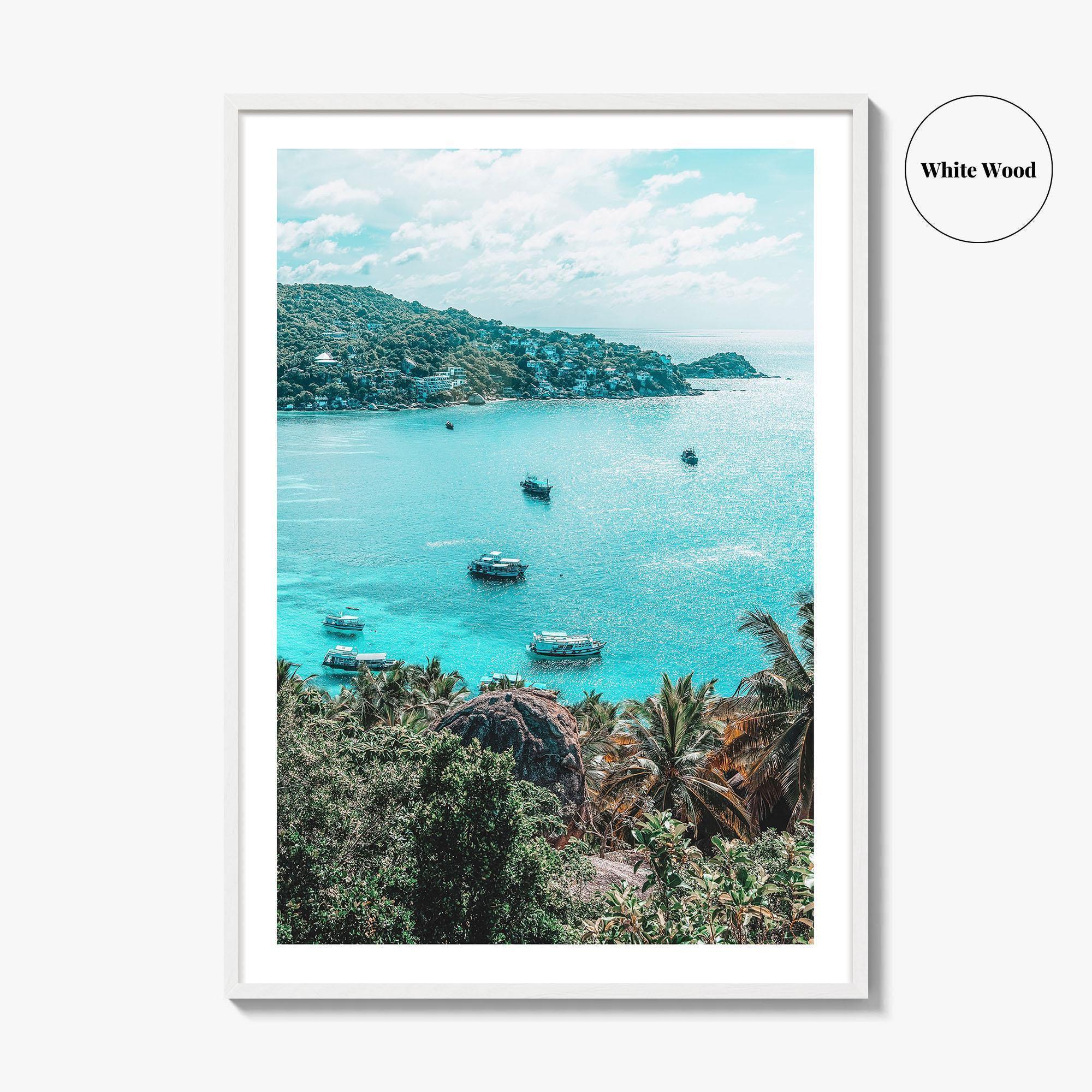 Koh Tao Fine Art Photo Print, Jon Suwan Viewpoint, Thailand Wall Poster
