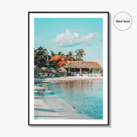 Tulum Fine Art Photo Print, Beach Wall Decor, Riviera Maya Poster, Quintana Roo Mexico