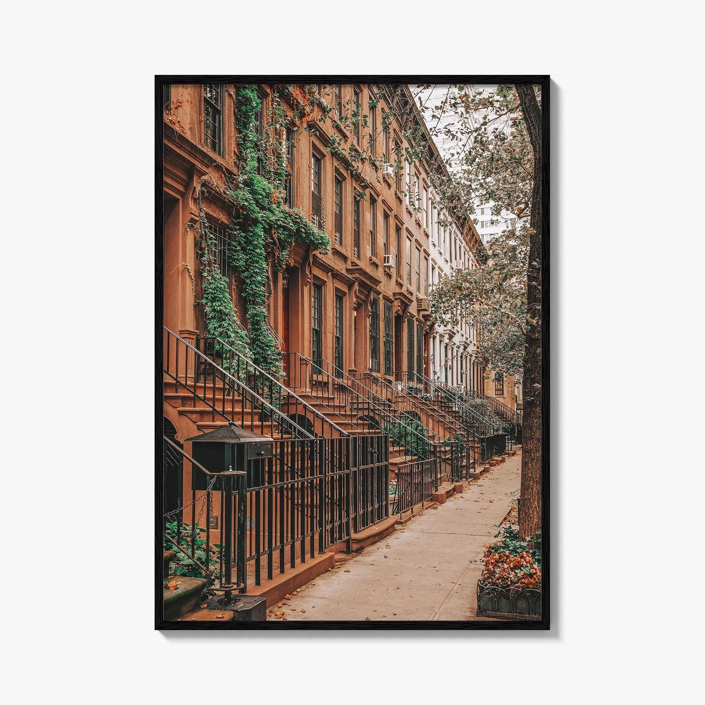 Upper East Side Fine Art Photo Print, Manhattan, NYC, NY, Wall Decor, Poster, Brownstones