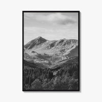 Norway Black and White Fine Art Photo Print, Scandinavia Wall Poster