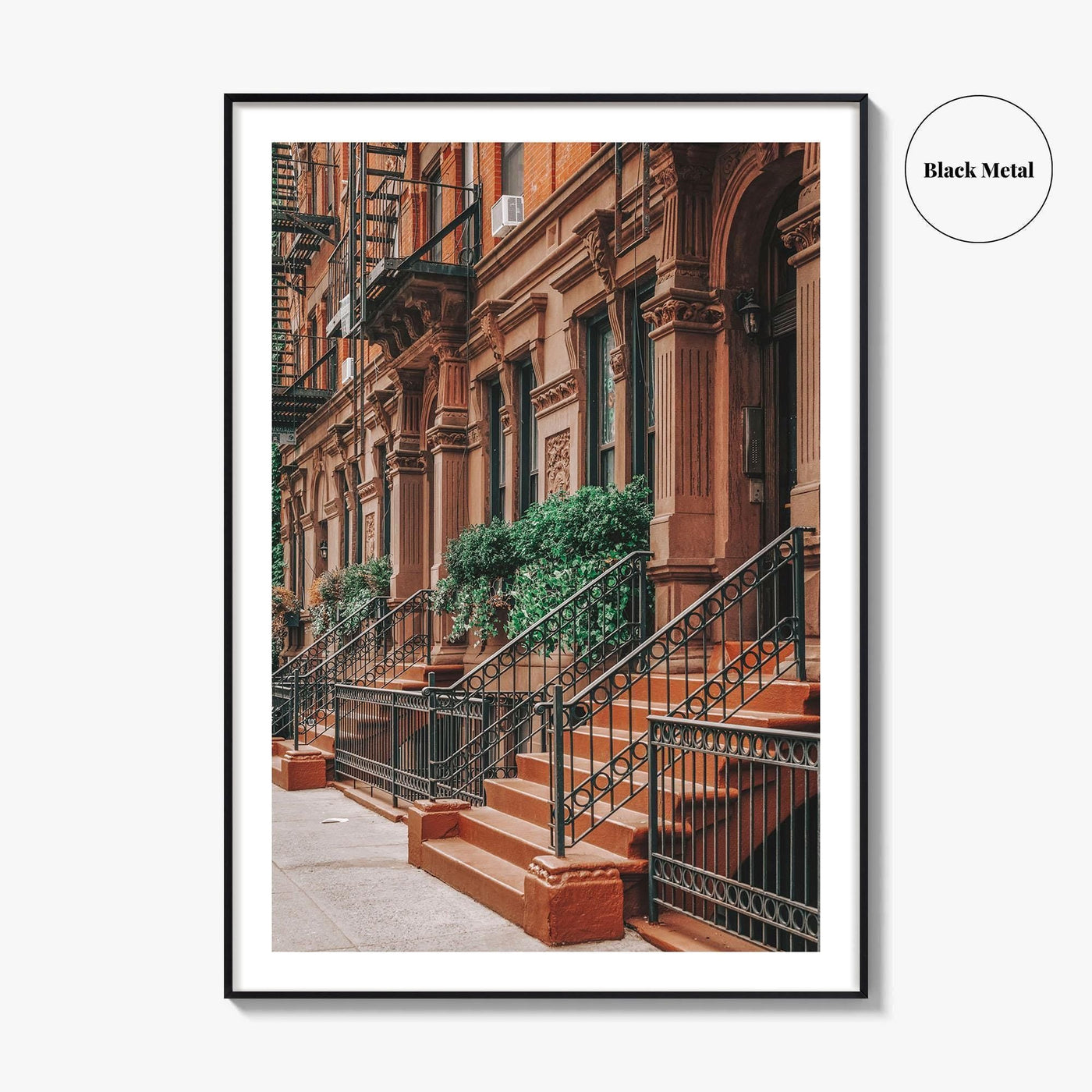 Gramercy Park Fine Art Photo Print, Manhattan, NYC, Brownstones Wall Decor, USA
