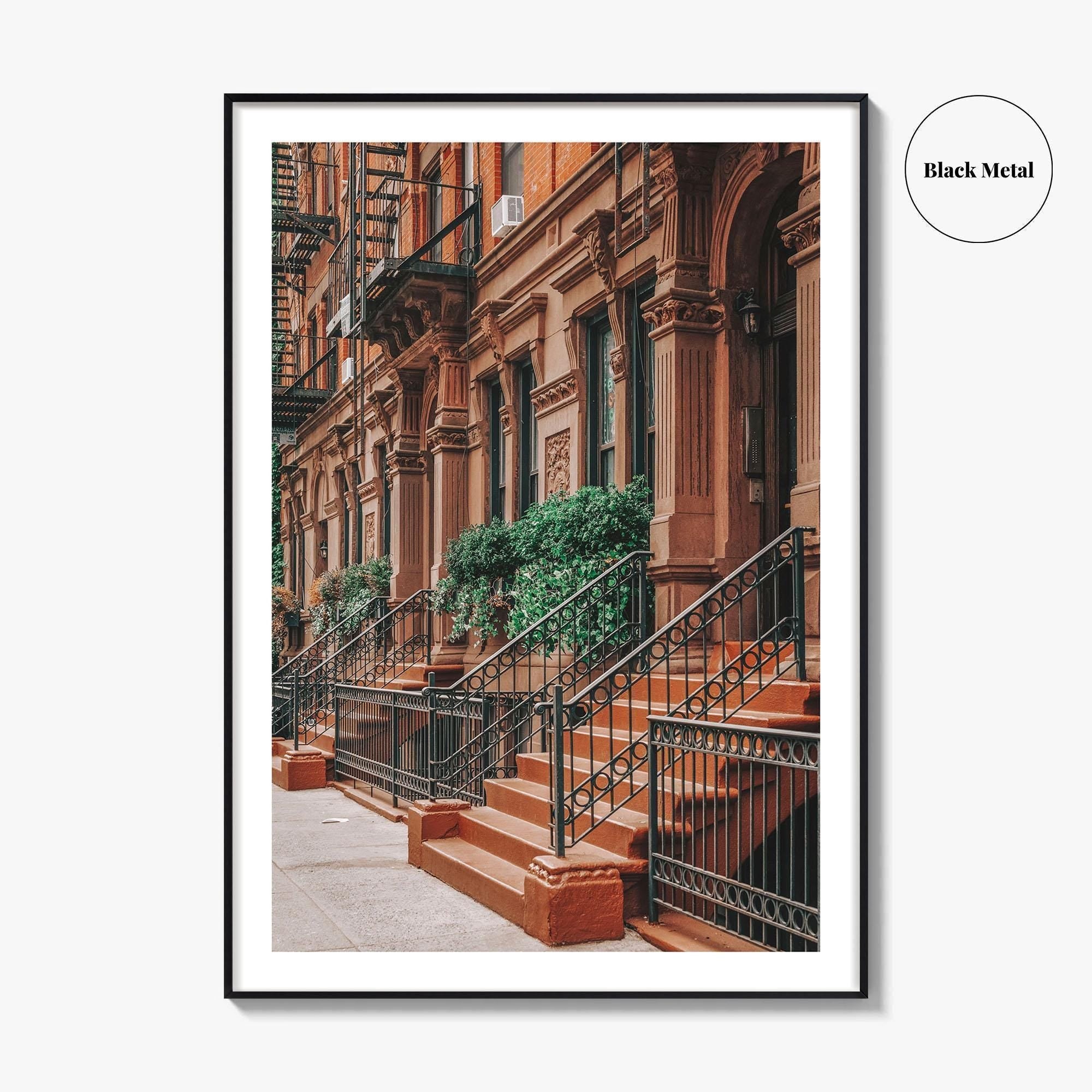 Gramercy Park Fine Art Photo Print, Manhattan, NYC, Brownstones Wall Decor, USA