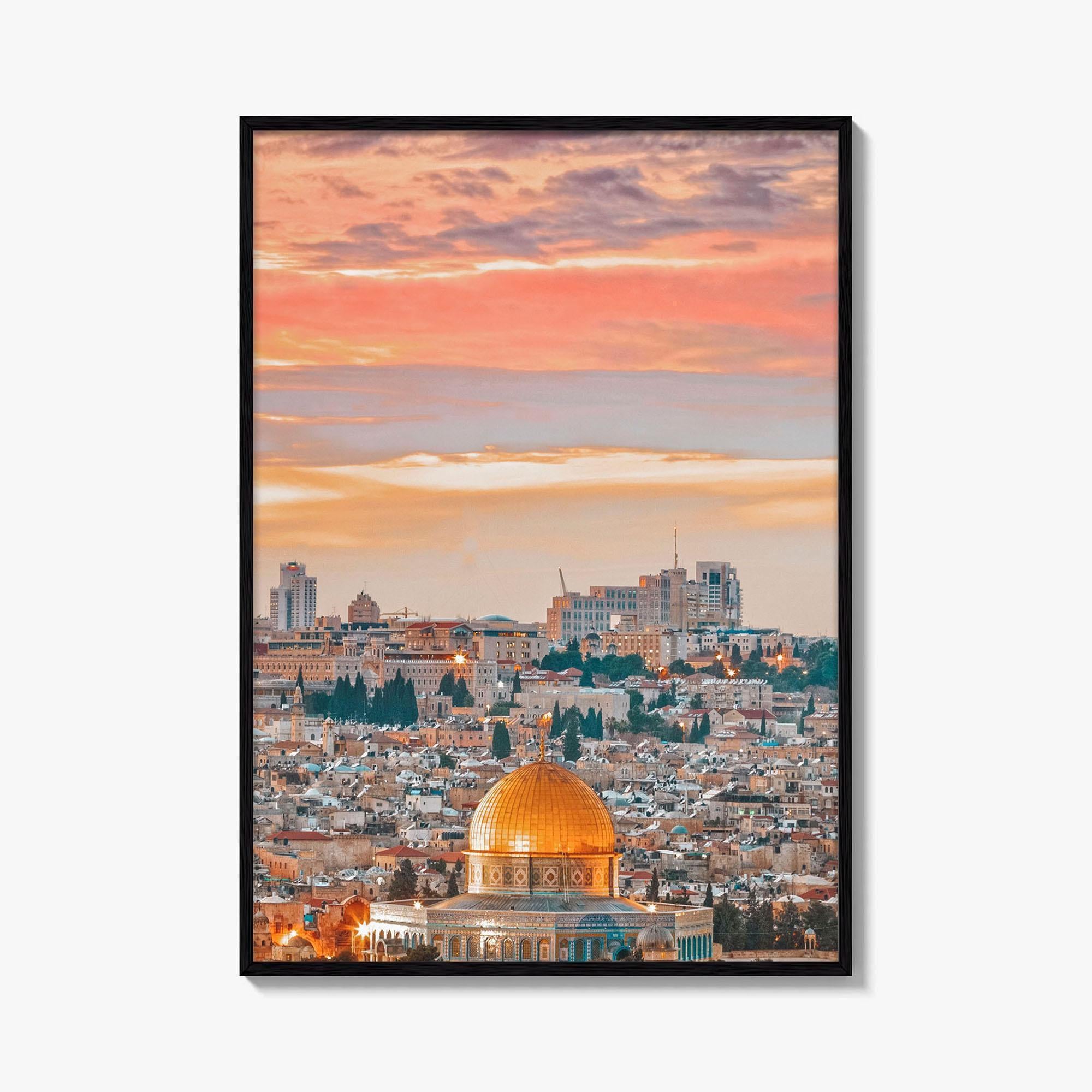 Jerusalem Fine Art Photo Print, Old City Israel Wall Decor Poster