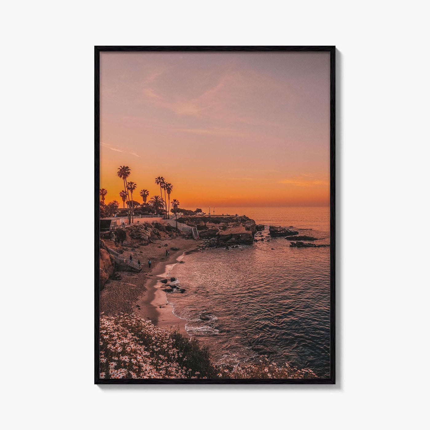 La Jolla Fine Art Photo Print, San Diego California Beach Wall Decor Poster, USA