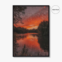 Prospect Park Lake Fine Art Photo Print, Brooklyn, New York City, USA, Poster