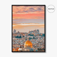 Jerusalem Fine Art Photo Print, Old City Israel Wall Decor Poster