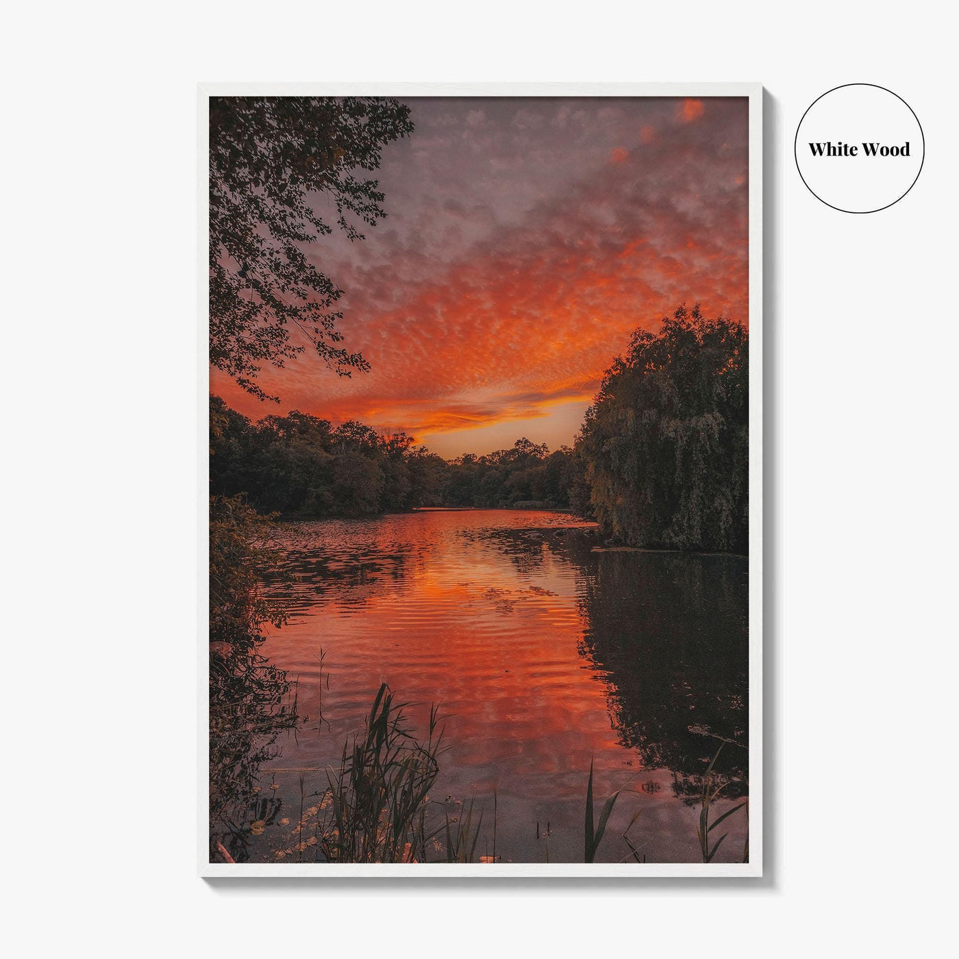 Prospect Park Lake Fine Art Photo Print, Brooklyn, New York City, USA, Poster