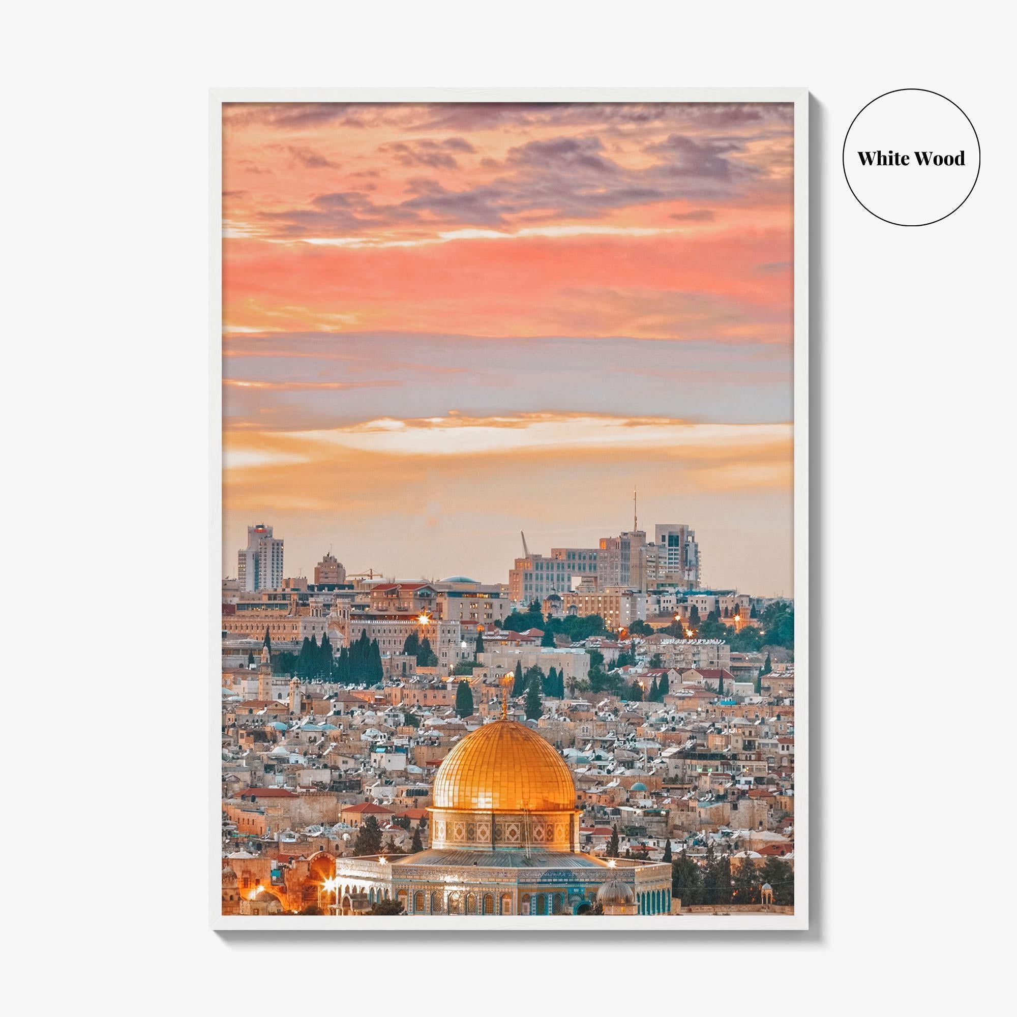 Jerusalem Fine Art Photo Print, Old City Israel Wall Decor Poster