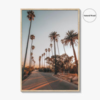 Los Angeles Fine Art Photo Print, Elysian Park, Palm Trees, California Wall Decor