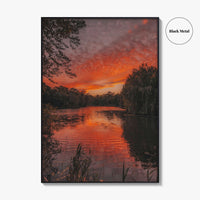Prospect Park Lake Fine Art Photo Print, Brooklyn, New York City, USA, Poster