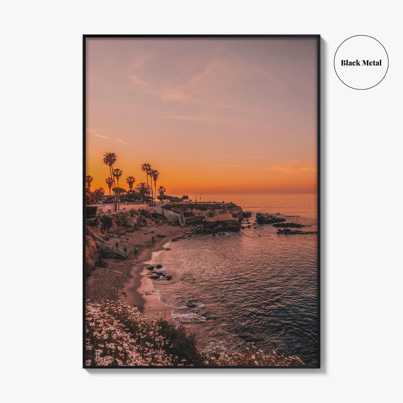 La Jolla Fine Art Photo Print, San Diego California Beach Wall Decor Poster, USA