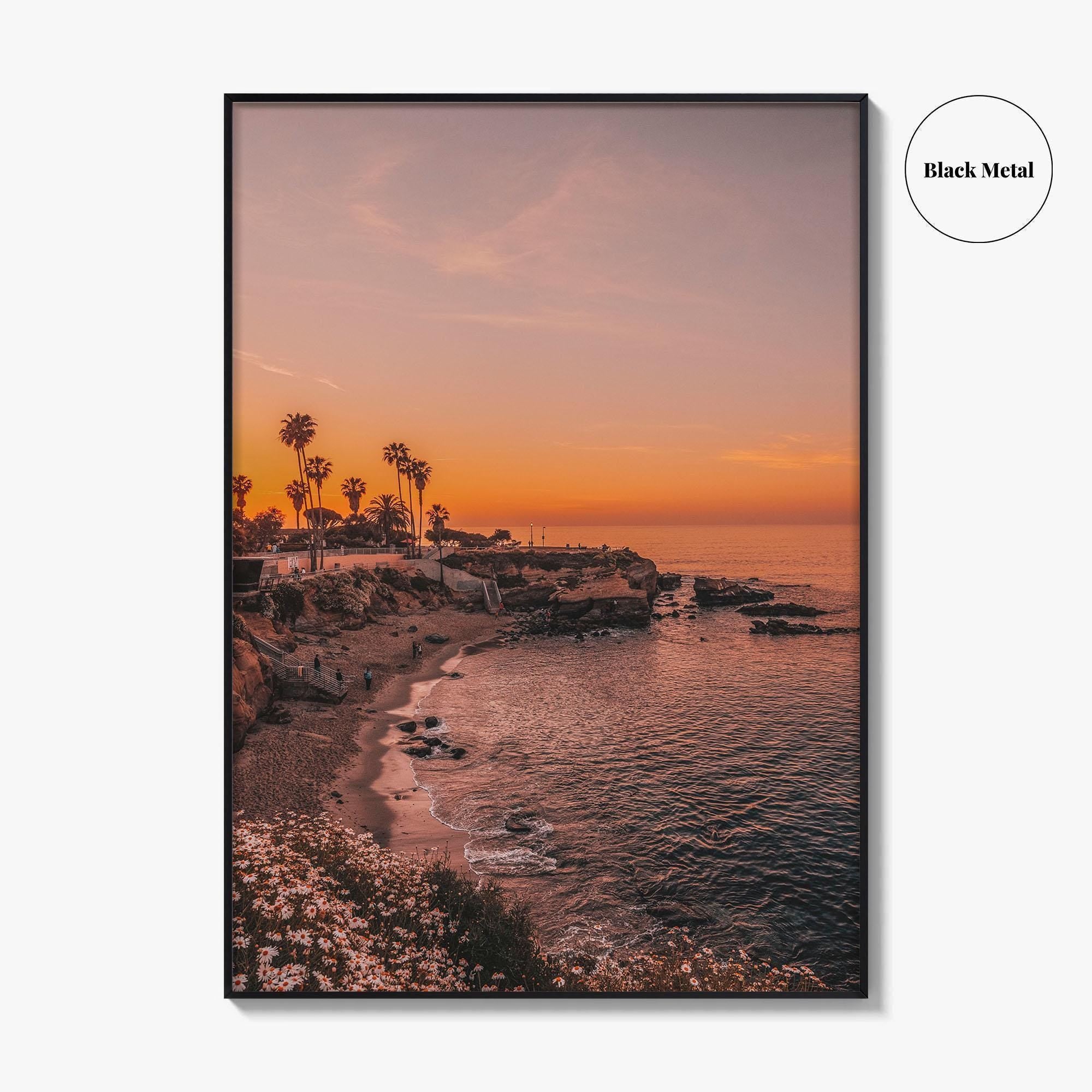 La Jolla Fine Art Photo Print, San Diego California Beach Wall Decor Poster, USA