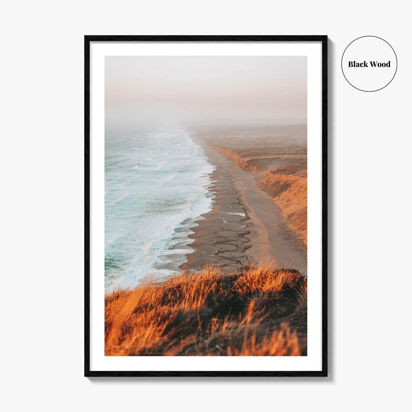 Point Reyes National Seashore Fine Art Photo Print, South Beach Overlook, California Poster