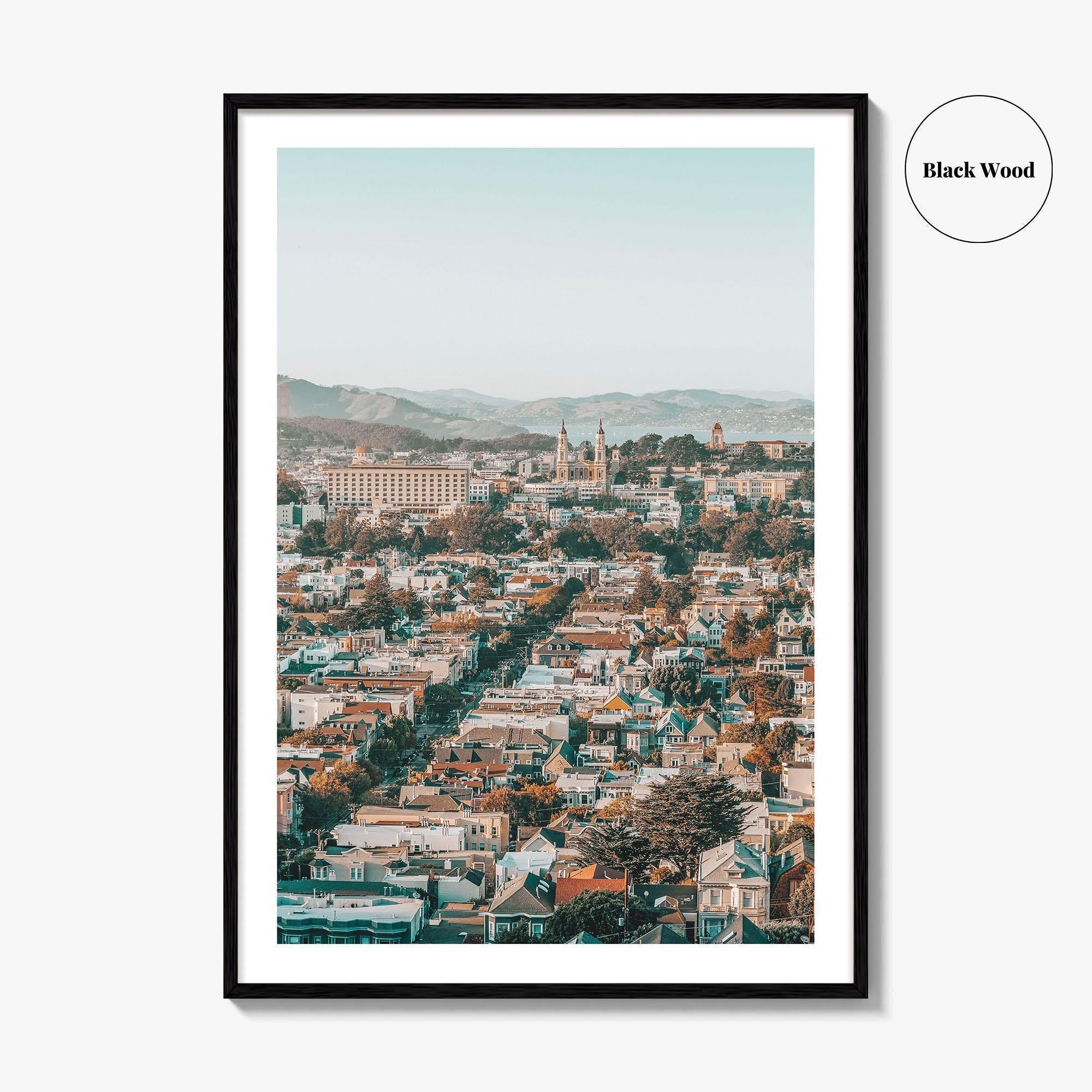 San Francisco Fine Art Photo Print, Tank Hill Park, California, USA Wall Decor Poster