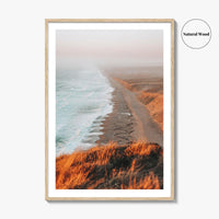 Point Reyes National Seashore Fine Art Photo Print, South Beach Overlook, California Poster