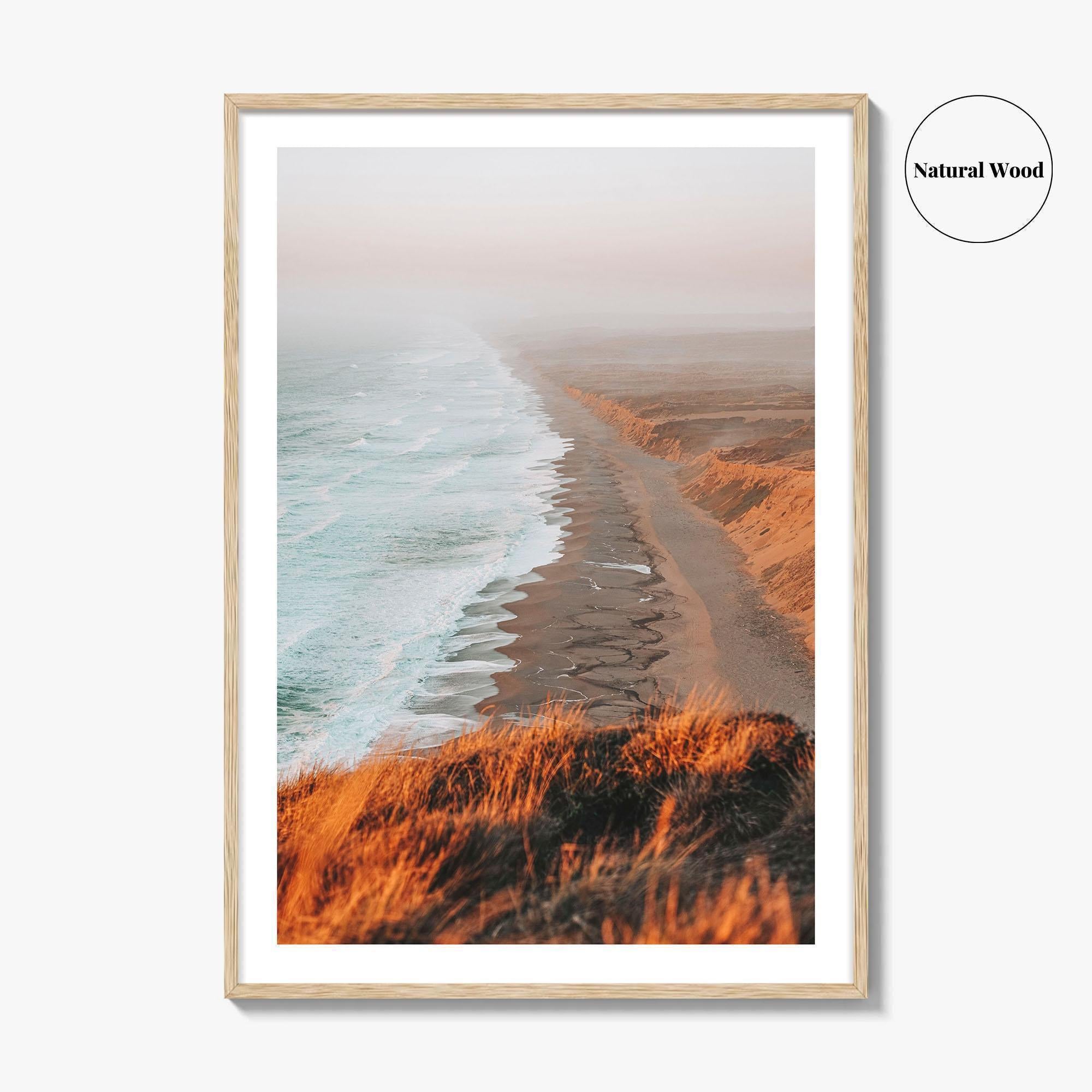 Point Reyes National Seashore Fine Art Photo Print, South Beach Overlook, California Poster