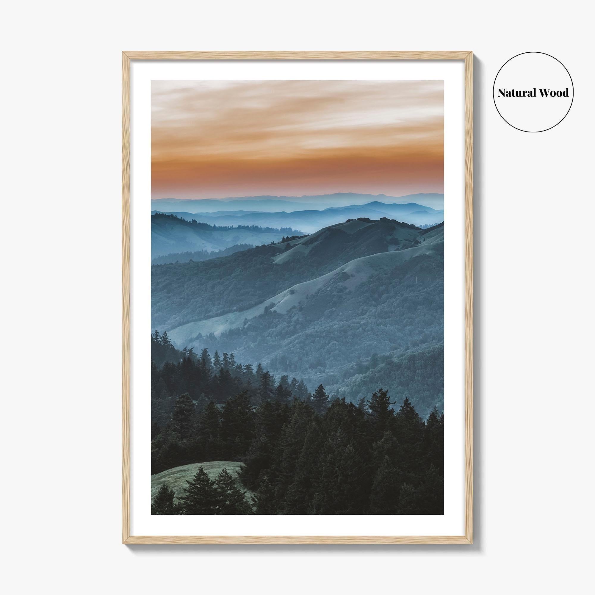 Marin County Fine Art Photo Print, California, USA, Landscape Poster