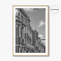 San Jose Costa Rica Black and White Fine Art Photo Print, City Wall Poster